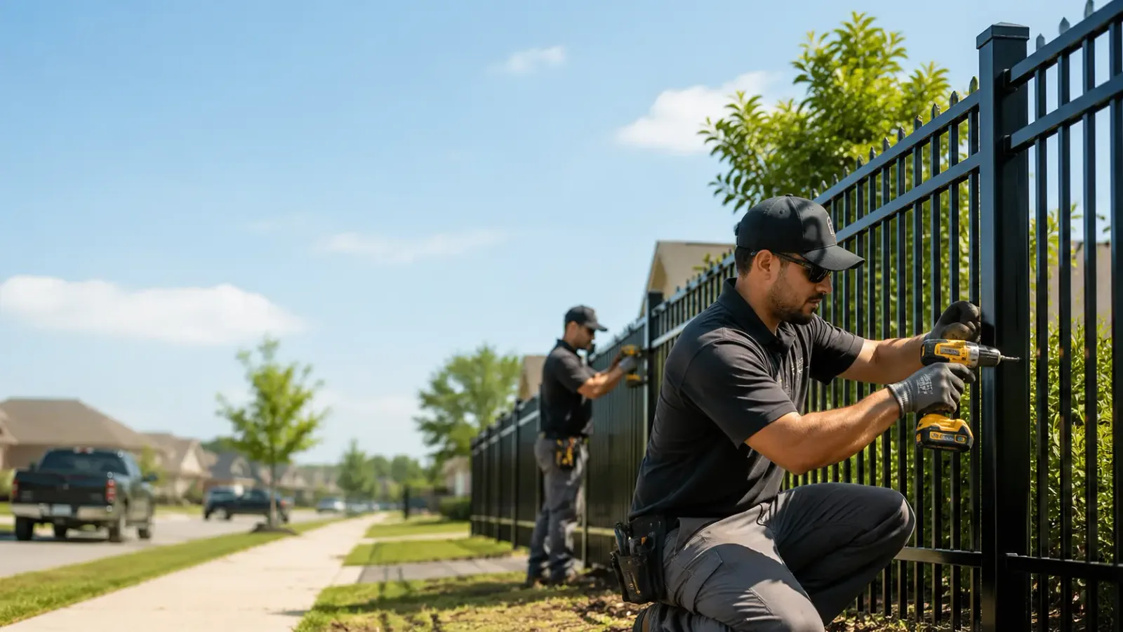 Metal Fence Installation in Hale Center, TX
